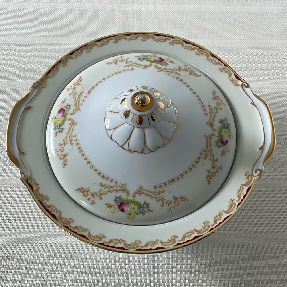 Registered Usa Celebrate Japan Vegetable Bowl with lid